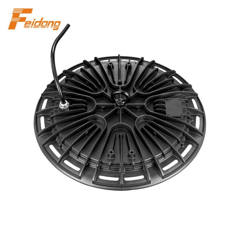 110V 220V 100-265V Dob 100W 105-115 Lm/W Ra>80 PF>0.9 Industrial LED High Bay Light Lamp