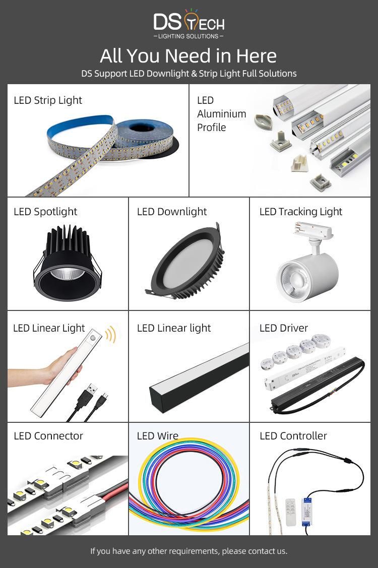 CCT Three in One Color Selectable LED Downlight 40W Recessed CE RoHS SAA