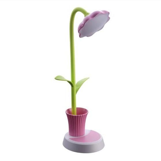 USB Rechargeable Sunflower Pen Holder LED Night Desk Lamp