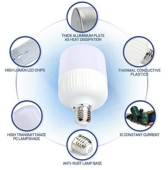 Factory Price High Quality LED T Bulb 60W 150-265V