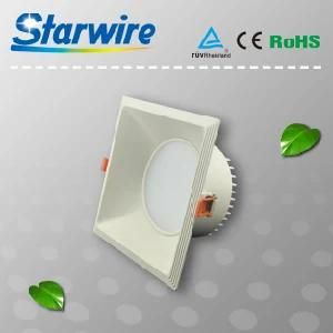 Square Downlight LED with CE 12W 15W 20W Recessed Ceiling Downlights