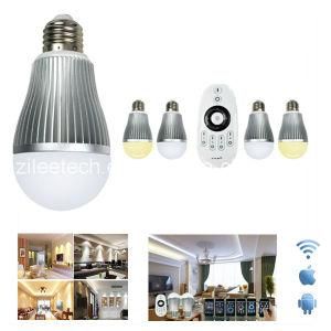 9W 2.4G WiFi Remote Control Ww/Cw E27 E26 B22 Optional LED Bulb Light