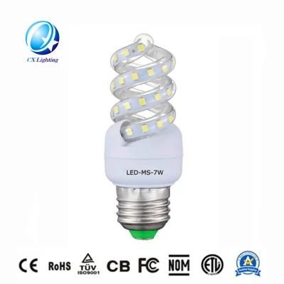 40W Spiral Shape LED Corn Light Lamp AC85-265V