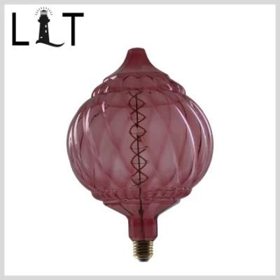 Painted Lantern Special Shape Soft LED Filament Bulb E26 E27