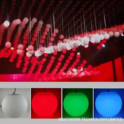 Remote Control RGB DMX LED Ball Stage LED Hanging Ball Lighting