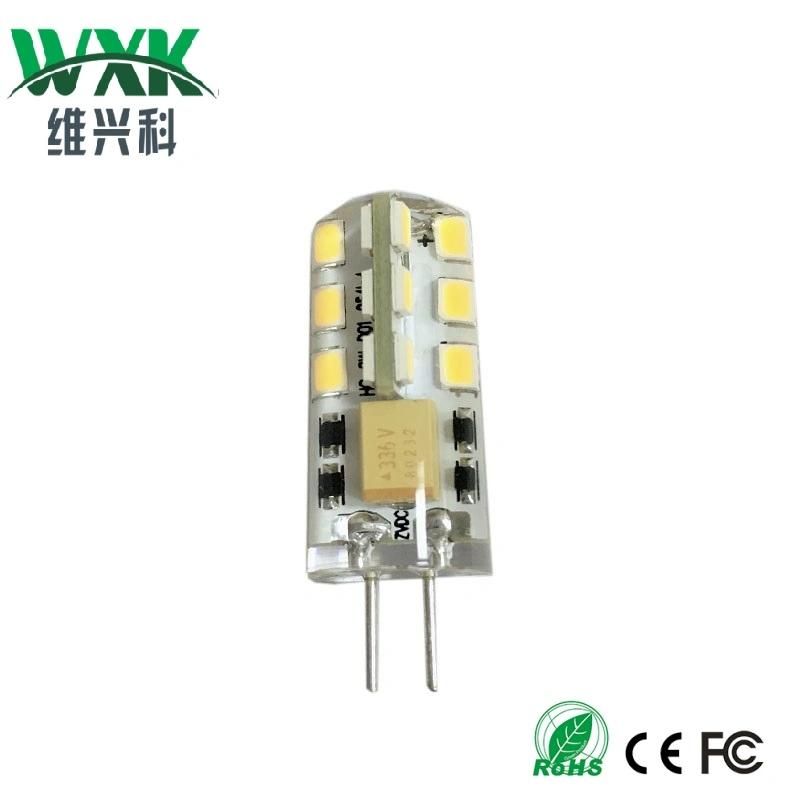 Wxk G4 Capsule LED Bulbs, 12V AC DC, 25W Glass Halogen Light Bulb Equivalent, Warm White 2800K, Under Cabinet Lights, Recessed Lighting, Energy Saving