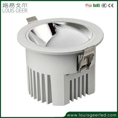 Modern Energy Saving Commercial Ceiling Round 10W 15W 30W COB Recessed LED Spotlight