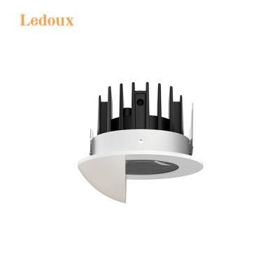 High Quality Aluminum COB White/Black 10W Ceiling LED Downlight