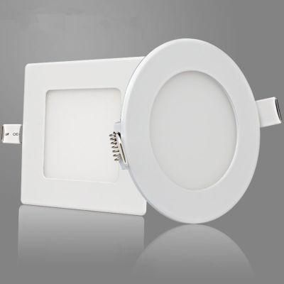 Square Ultrathin AC85-265V 9W LED Panel Lightings