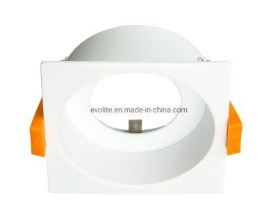 Aluminum Cut out 70mm Down Light MR16 LED Downlight Frame GU10 Housing