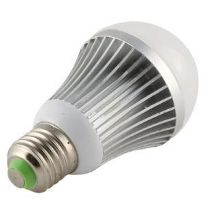 Die-Cast Aluminum + PC Housing and CE&RoHS Approved E27 6W LED Bulb (HGX-BL-6W1)
