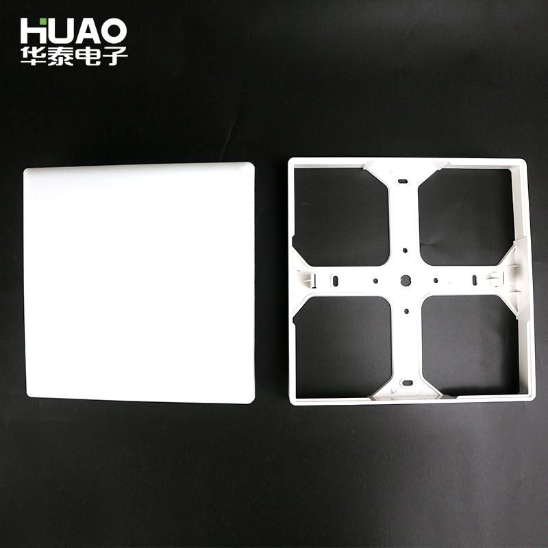 High Bright OEM Ultra Recessed Surface Mounted Adjustable LED Panel Light Ceiling Lamp Rimless Panel