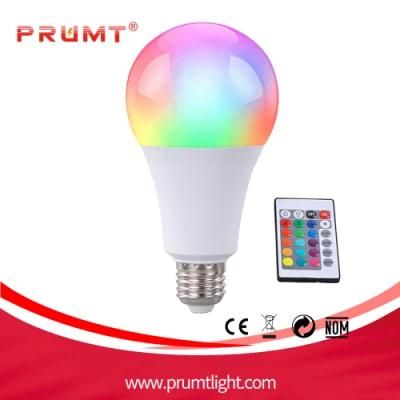 9W E27 OEM Available Smart RGB Remote LED Bulb