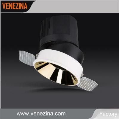 Good Quality LED Ceiling Light 10W-20W Invisible Adjustable COB LED Downlight