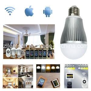 2.4G WiFi Remote Control E27 E26 B22 Optional 9W Ww/Cw Cheap LED Bulb