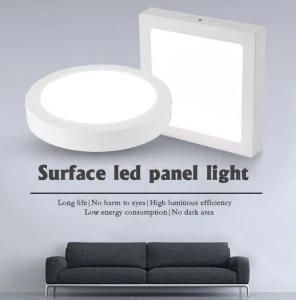 12W Surface Professional OEM Round LED Panel Light with CE RoHS