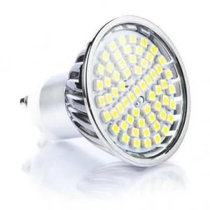 Dimmable 230V 60 SMD Glass Covered 4.5 Watt GU10 LED Bulb