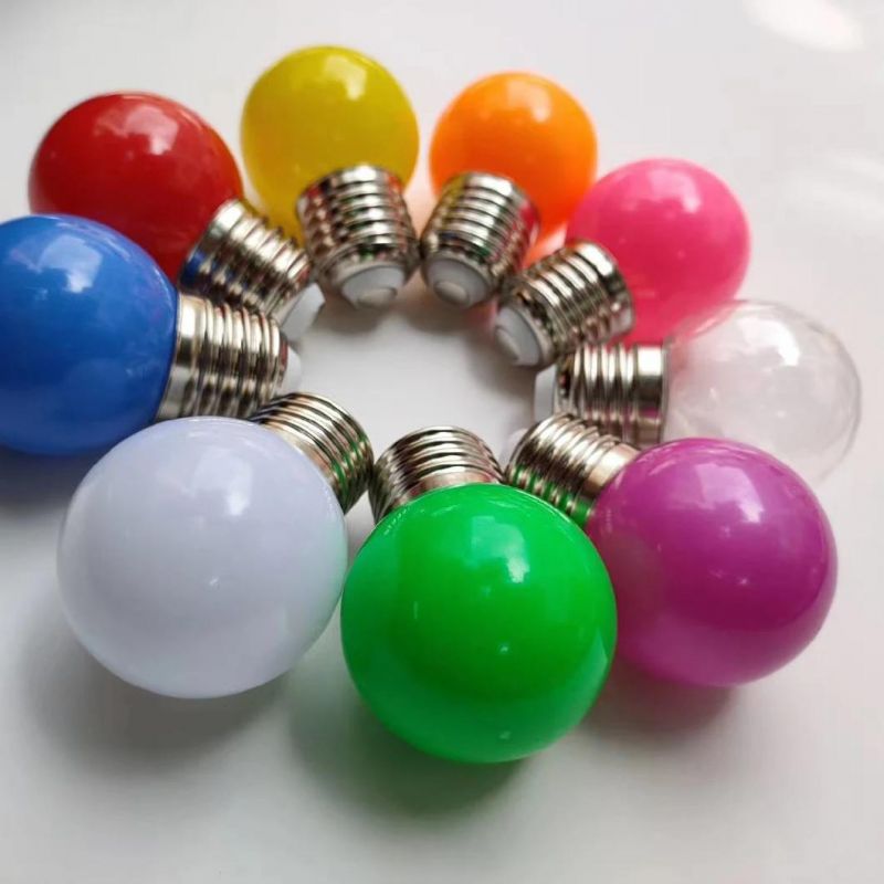 A60 Colorful LED Bulb Tree Light Decoration Bulb