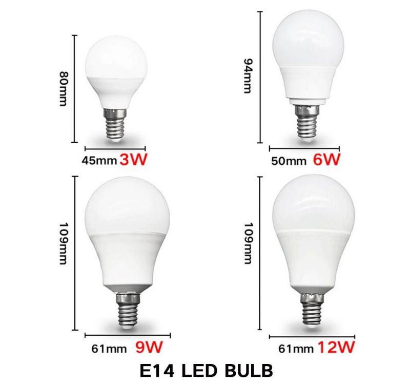 10PCS LED Bulb Lamps E27 AC220V 240V Light Bulb Real Power 20W 18W 15W 12W 9W 5W 3W Lampada Living Room Home LED Bombilla