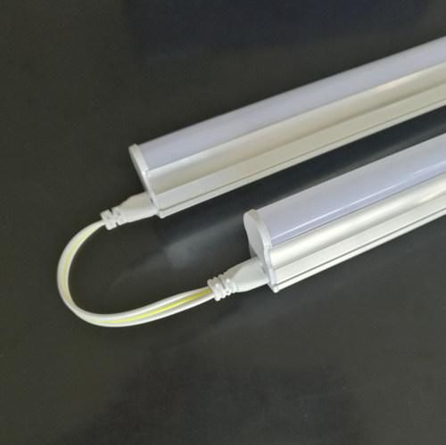 Straight Surface Mounted Ceiling Light LED T5 Linear Tube 0.6m 7W 90lm/W 6000-6500K Cool White