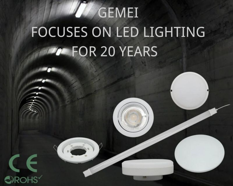 Energy-Saving LED Products Full Dimming Gx53 LED Lights 7W with 3 Steps Color Temperature