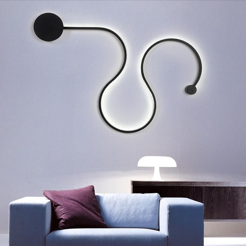 2022 New Design Remote Control Light Living Room 3 Years Warranty Decorative Acrylic LED Wall Lamp