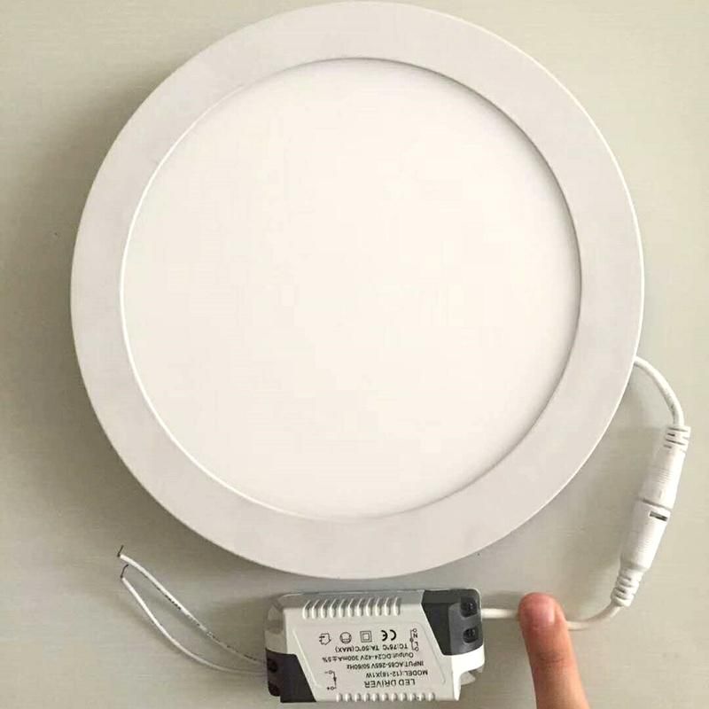 12W 840lm 145mm Ce RoHS LED Lamp LED Round Back Lit Panellight