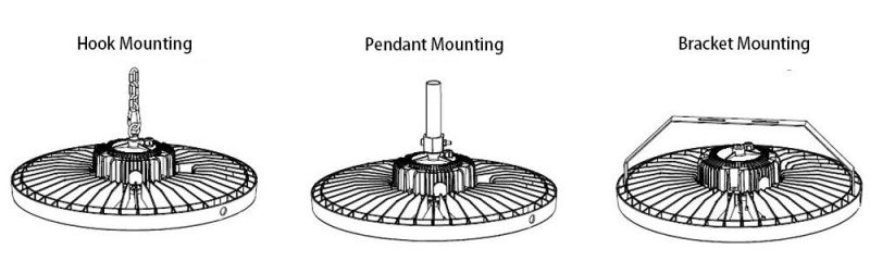 Die-Casting LED High Bay Light Cover for Warehouse Industrial Lighting