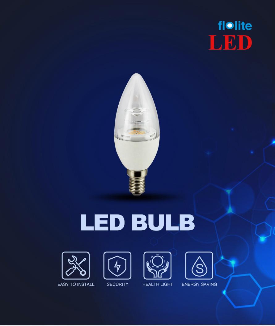C37-T LED Dimming Bulb
