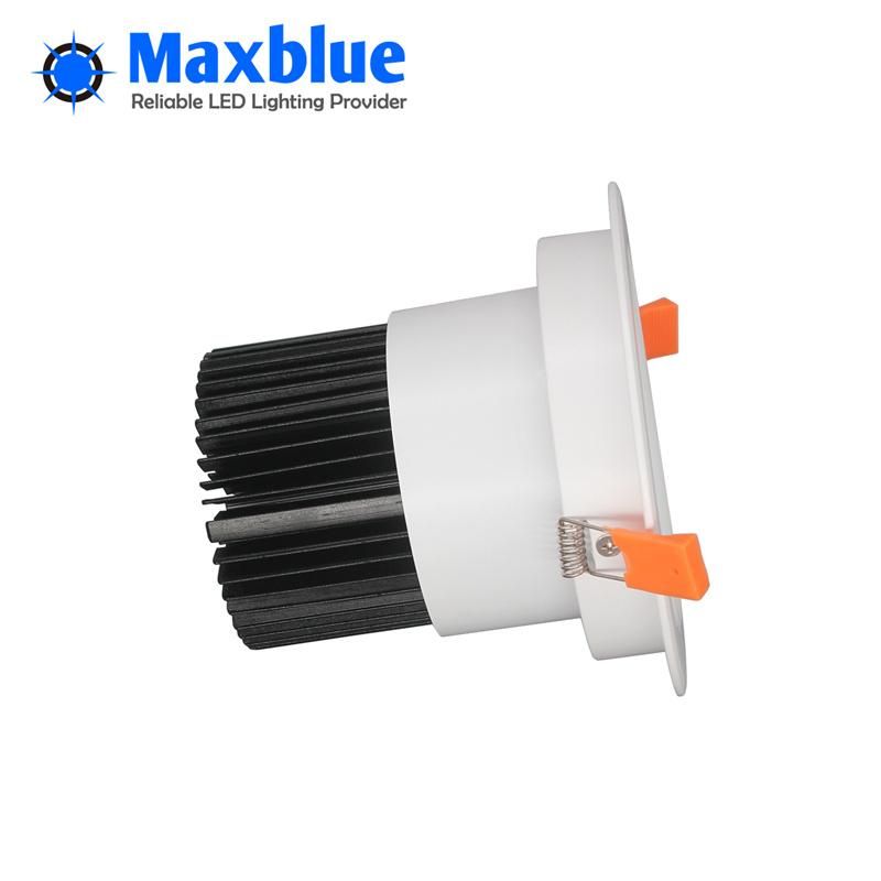 30W Triac 0-10V Dali Dimmable Recessed LED Down Light