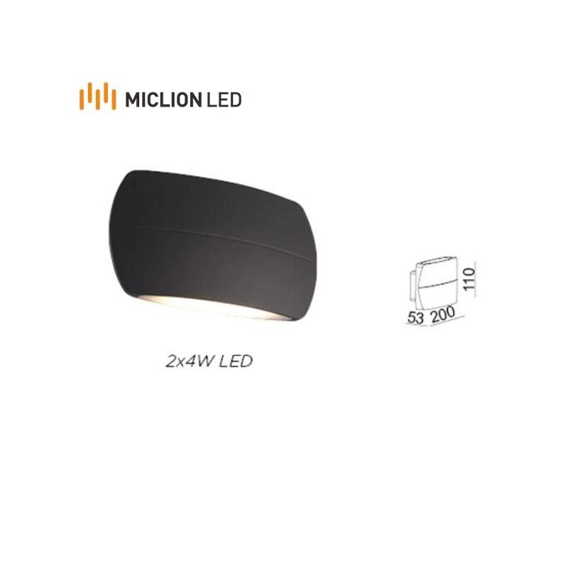 China Manufacturer Ce RoHS Aluminum Wall Light Die-Casting LED Surface Mount 7.2W Lamp
