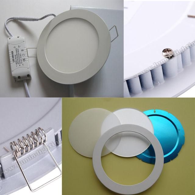5 Years 240mm 18W Recessed Round LED LED Panel Light (downlight)