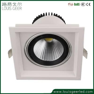 Best Design Customized PF0.9 30W Ultra Slim Recessed LED Downlight