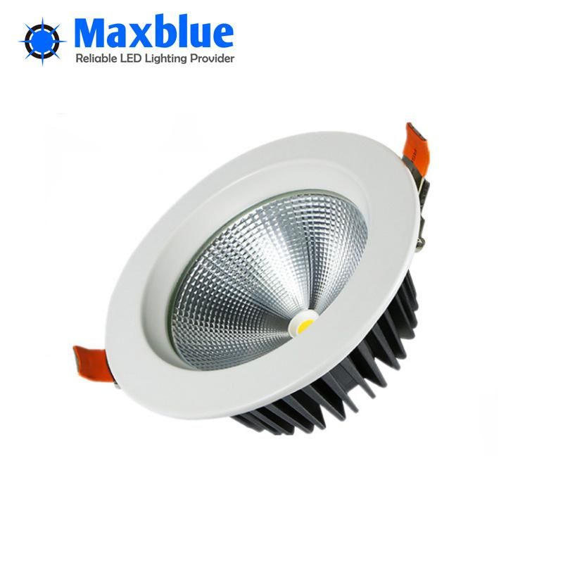 15W 95mm White Round COB LED Downlight Kits