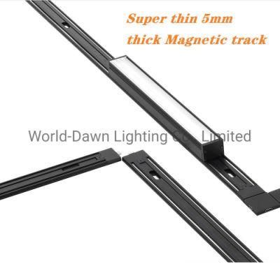 DC48V Magnetic Track Lighting Tuya Bluetooth Dimmable CRI95 LED Pendant Lights Spotlight Ceiling Grille Module Light