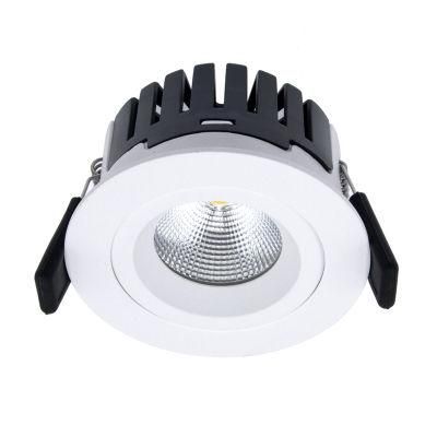Simva IP44 Dimmable COB Recessed Lights LED Downlights, COB LED Ceiling Recessed Down Light Adjustable