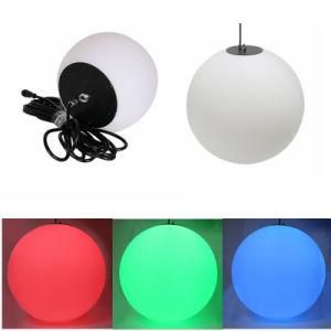 Color Changing Decorative Plastic Magic DMX LED Hanging Ball Lights