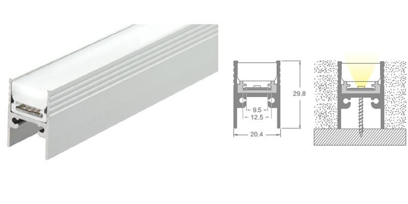 Mini IP67 Waterproof Inground/Ceiling Linear Light for Indoor/ Outdoor Decorations