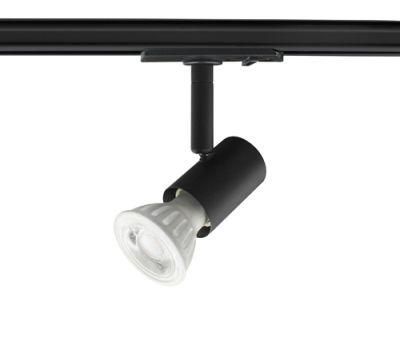 Mini Spot Light Matt Black Housing Mini LED Track Spot Light GU10 Lighting Fixture for Home Lighting