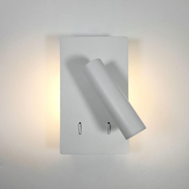 Simple Modern Design Adjustable LED Bedside Wall Lamp Indoor Reading for Bedroom Wall Lamp