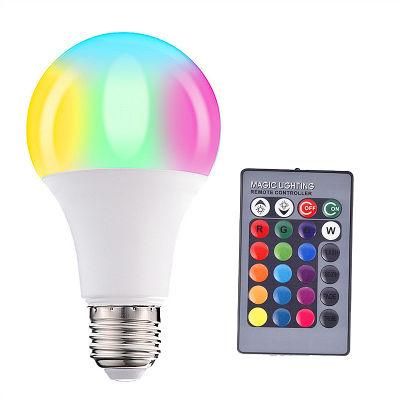 CE RoHS AC 85-265V 7W RGB Color Changing LED Bulb