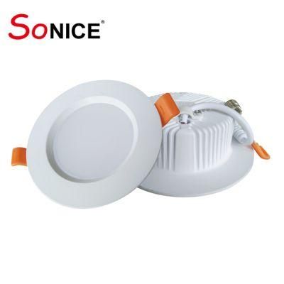 Interior SMD/COB Dust Proof Aluminium Housing Die Casting Back Light LED Panel Light 12W Panellight