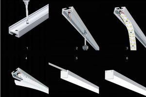 New! ! ! Suspended Aluminum LED Lighting for Main Building