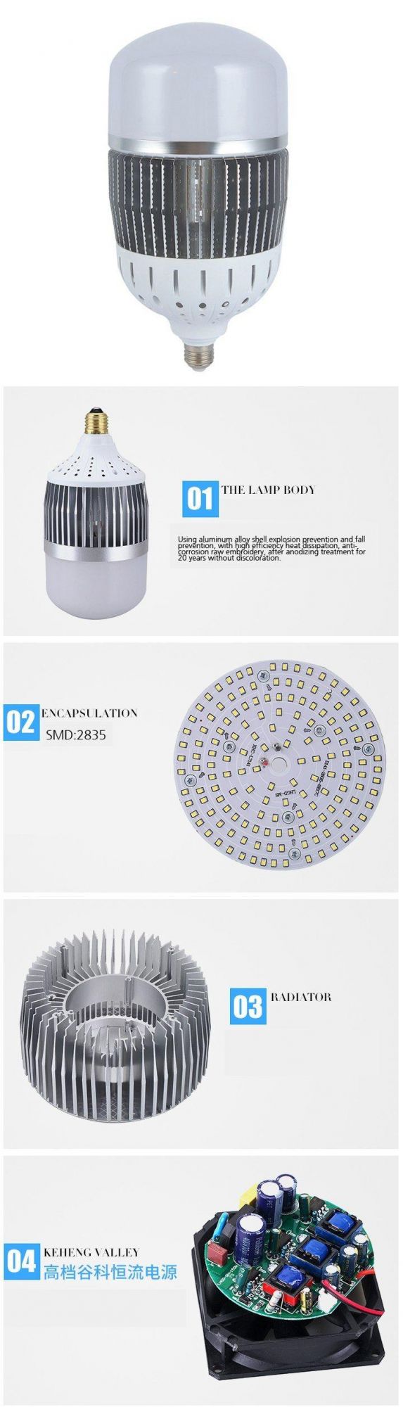 Best China Factory Wholesale High Power Bulb & Lamp