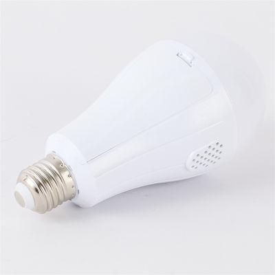 China Manufacturers 5W 7W 9W 12W E27 E27 B22 Smart Charge Emergency Rechargeable LED Light Bulb CE RoHS