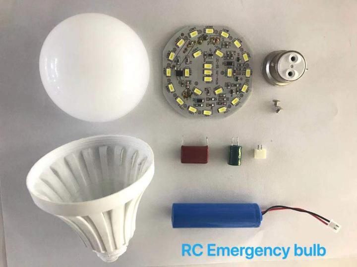 AC DC 5W 7W 9W 12W Li-Battery LED Emergency LED Bulb