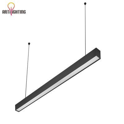 36W 80W High Quality Aluminum Dimming Office Interior Lighting LED Pendant Linear Lamps