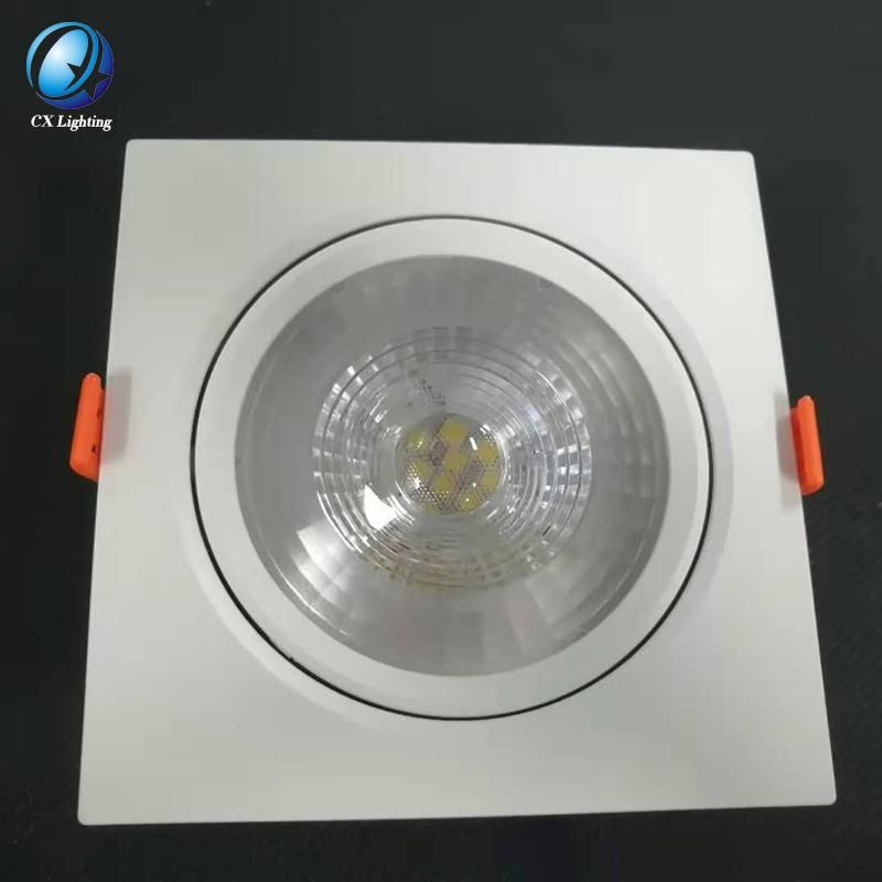 15W Warm White LED Lamp Rotatable Movable Recessed LED Downlight