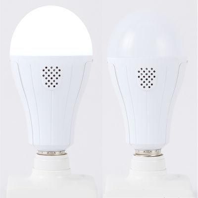 Hot Sell E27 LED Emergency Light Bulb 220V 15W with Built-in Battery