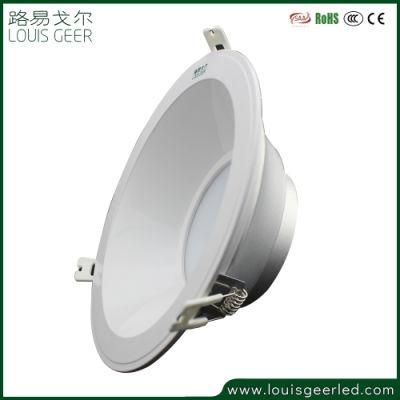 High CRI 97 Ceiling Lighting Recessed Hotel Project IP44 12W Round COB LED Downlight